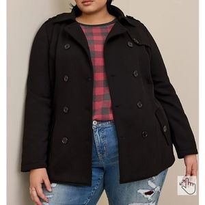 Torrid Peacoat New size 2